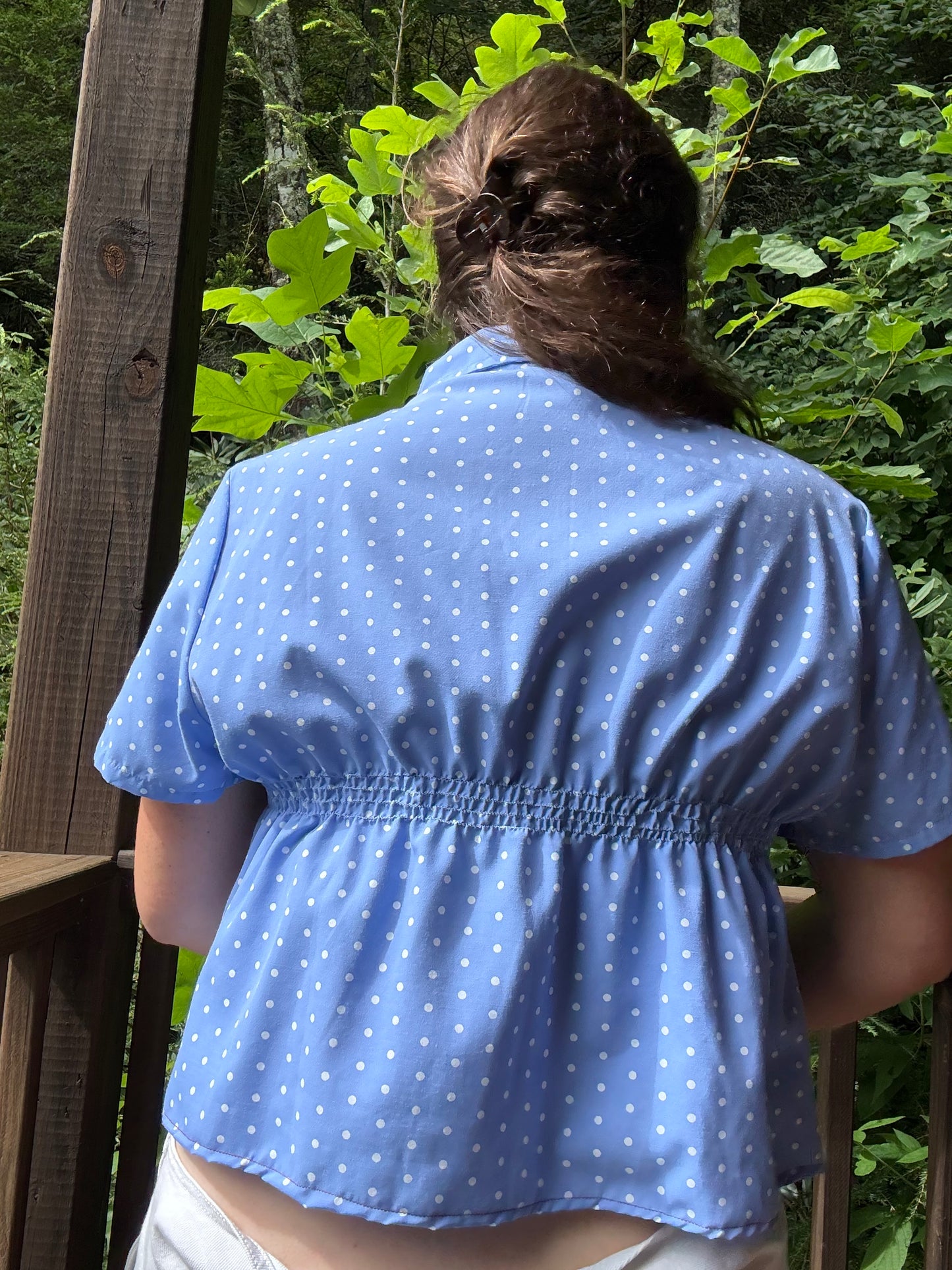 SCRUNCH-KINI BUTTON UP