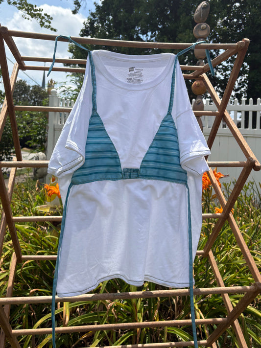 Blues clues stripe Tee-kini