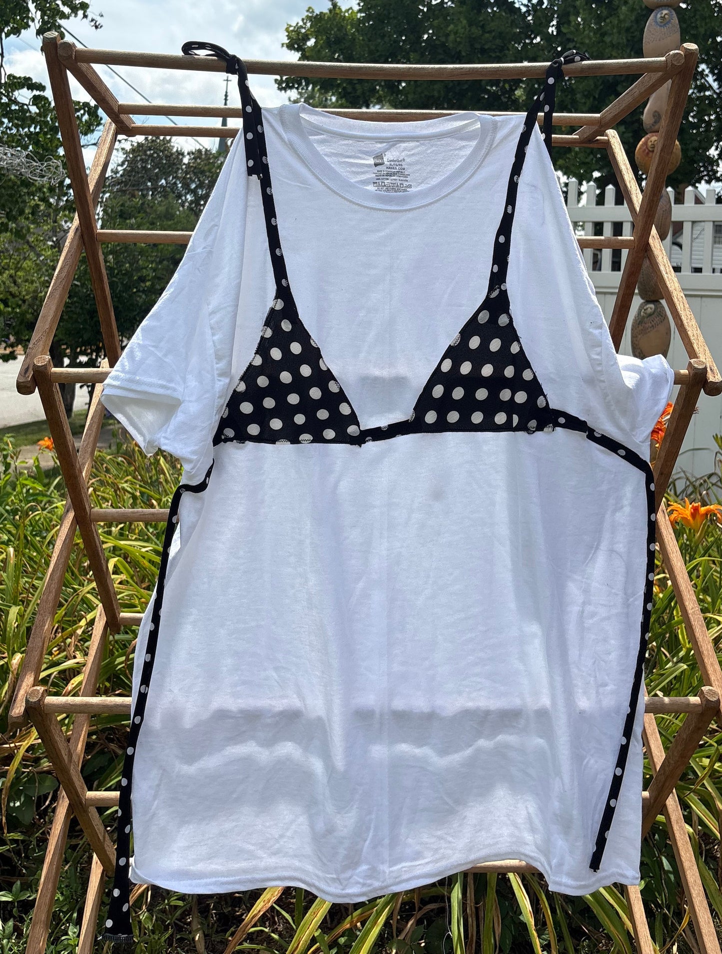 Classic Polka dot Tee-kini