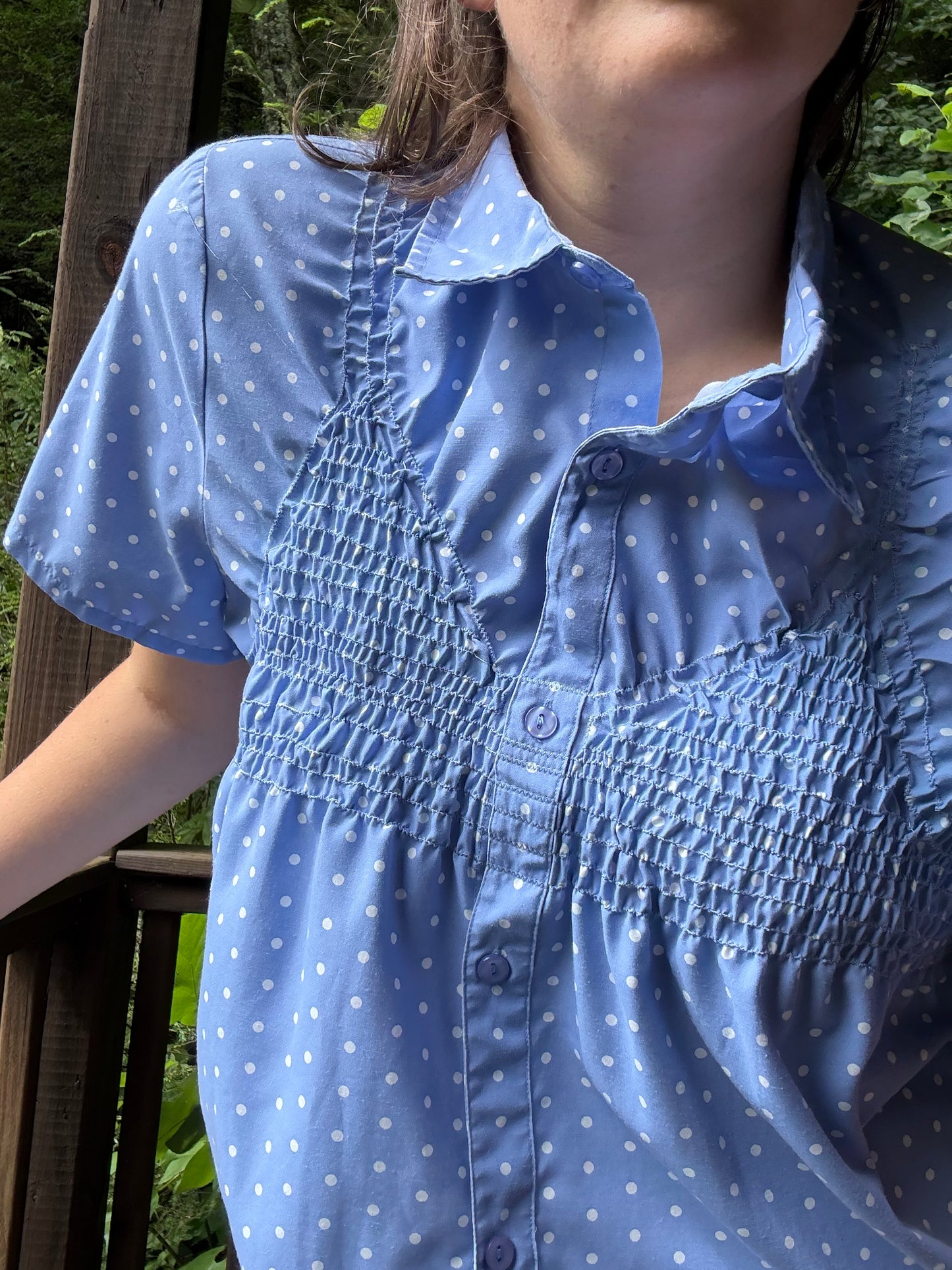 SCRUNCH-KINI BUTTON UP