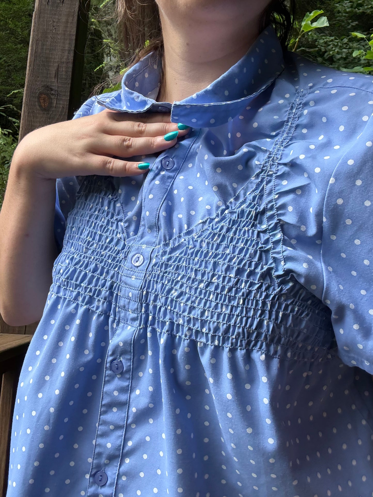 SCRUNCH-KINI BUTTON UP