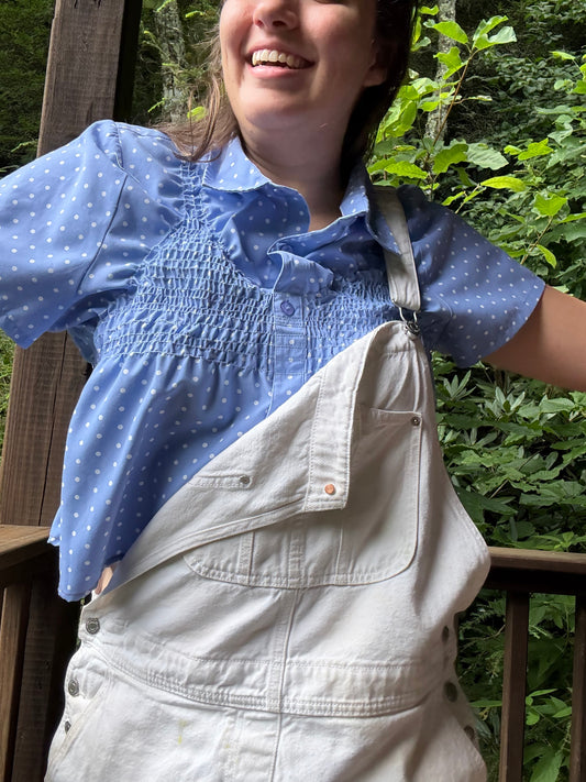 SCRUNCH-KINI BUTTON UP