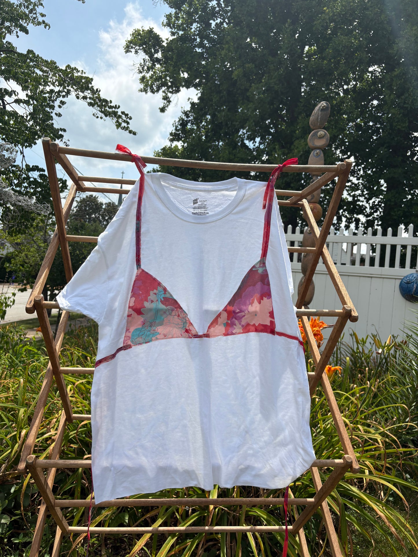 Sunburst Pink Tee-kini