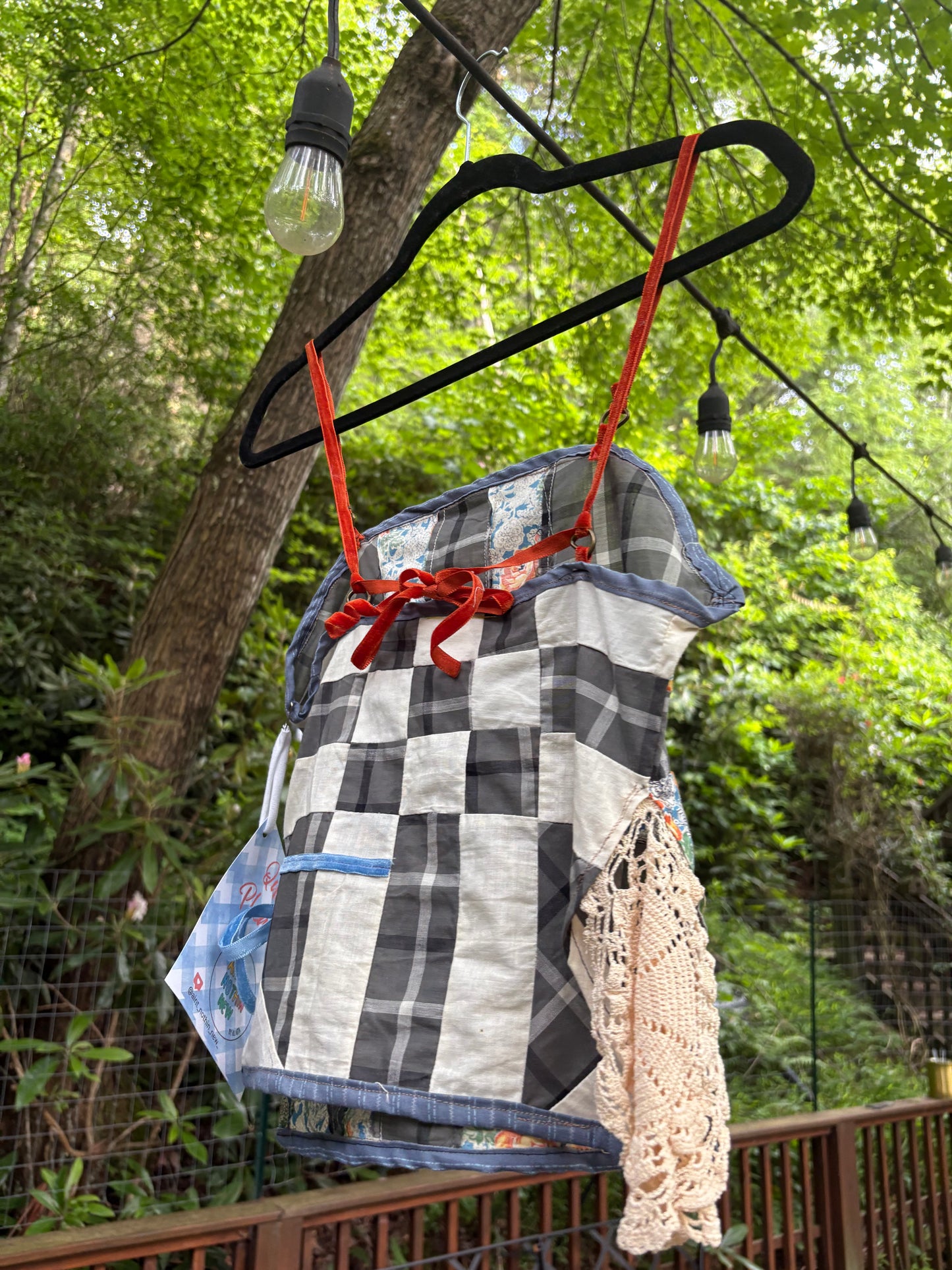 Cookies and cream- Quilty Pleasures Tank size XS