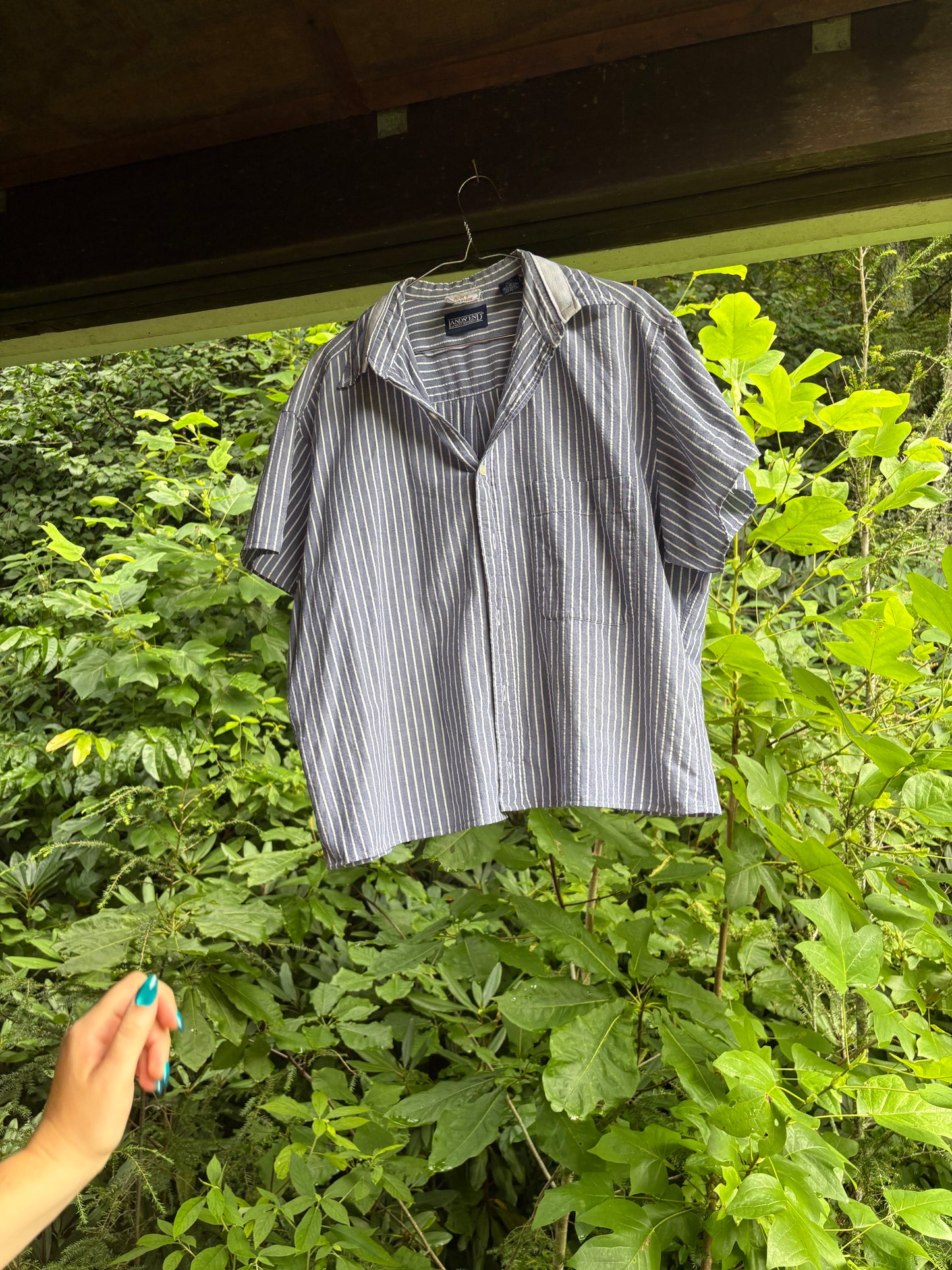 Jean-sketti boxy crop