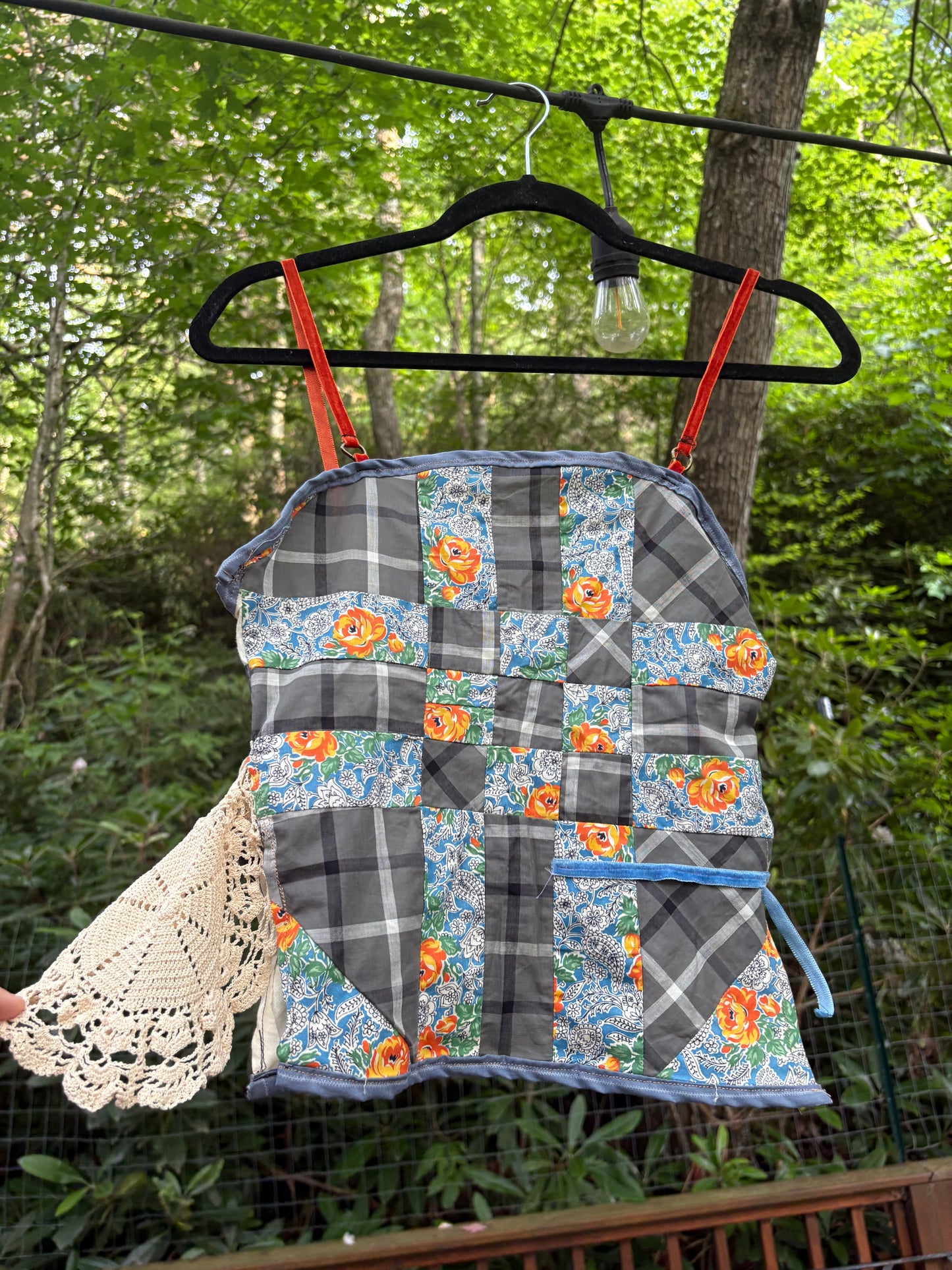 Cookies and cream- Quilty Pleasures Tank size XS